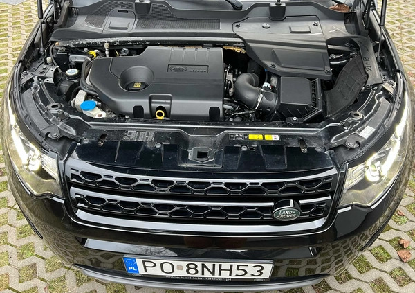 Land Rover Discovery Sport cena 77900 przebieg: 143345, rok produkcji 2016 z Grajewo małe 631